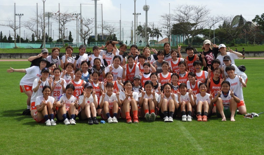 女子ラクロス部の画像