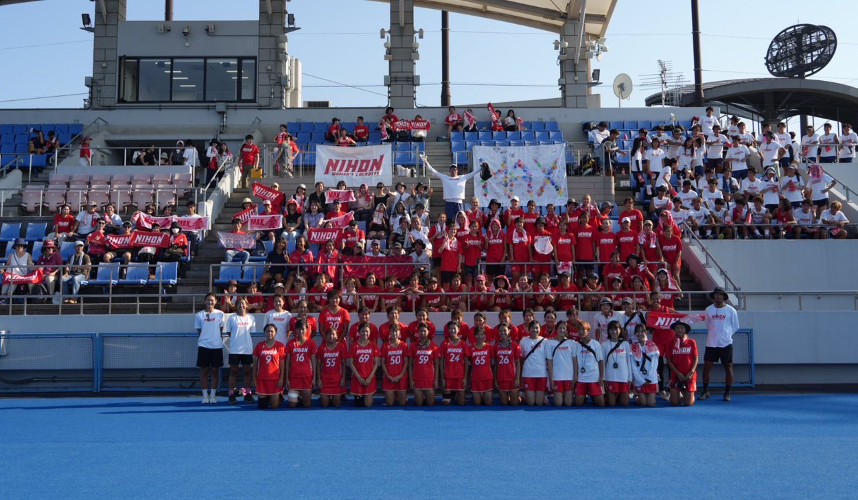 女子ラクロス部の画像