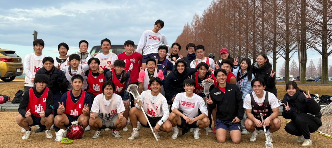 男子ラクロス部の画像
